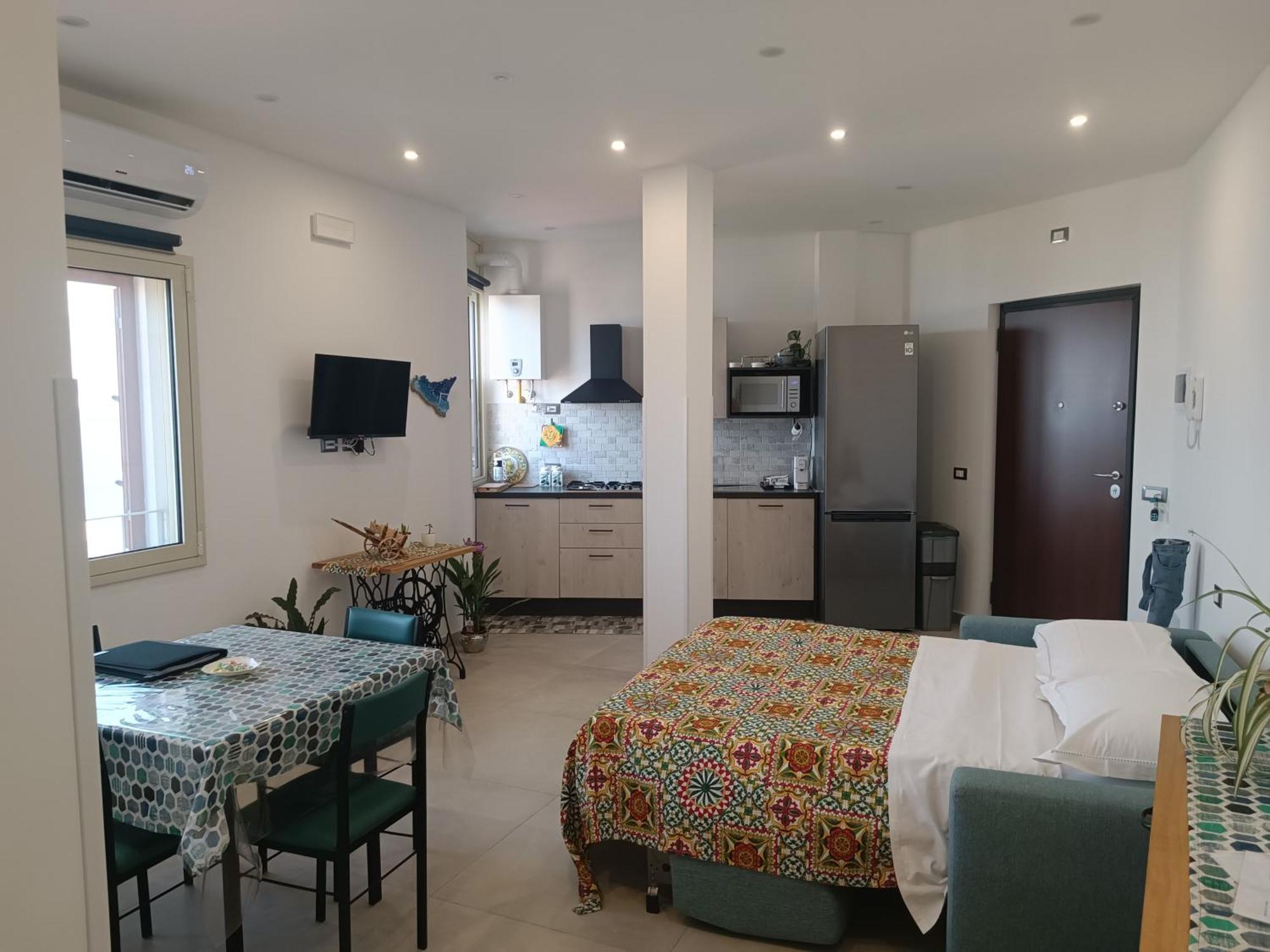Appartement Rineddahouse Arenella - Vista Mare Panoramica A Palermo Con Parcheggio Privato Extérieur photo
